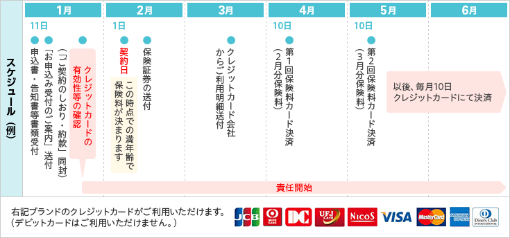 スケジュール(例)