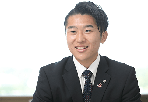 内海健太郎（2020年入社）関東営業部・首都圏支社