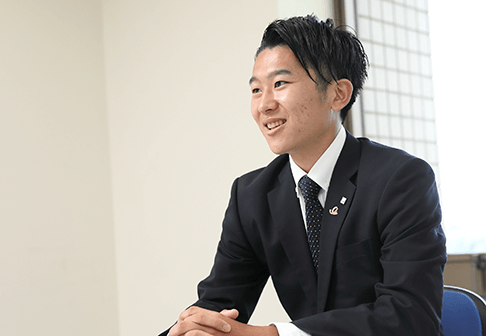 内海健太郎（2020年入社）関東営業部・首都圏支社